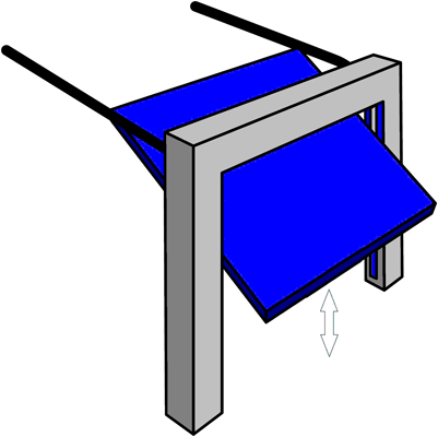 basculante acier