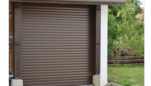 Portes de garage enroulables Alu 1 - Isofrance fenetres et energies