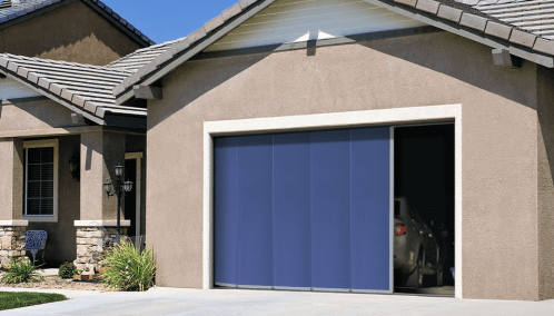 Portes de garage sectionnelles latérales Acier 2 - isofrance fenetres et energies
